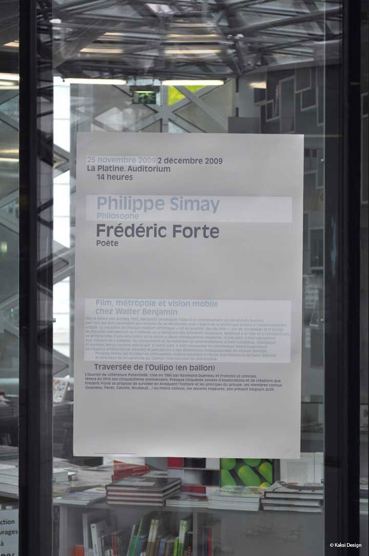 Affiches de conférences ESADSE