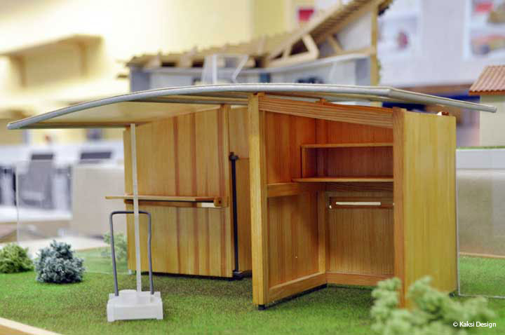 Abri de jardin partagé