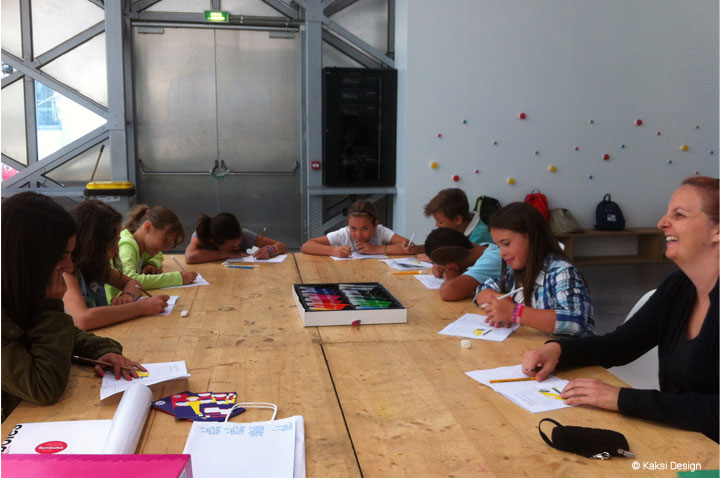 Atelier signalétique site Manufacture