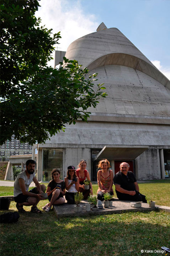 Atelier design et jardin site Le Corbusier